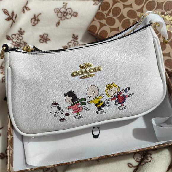 Coach Collaboration White Crossbody Bag - Picture 12 of 12